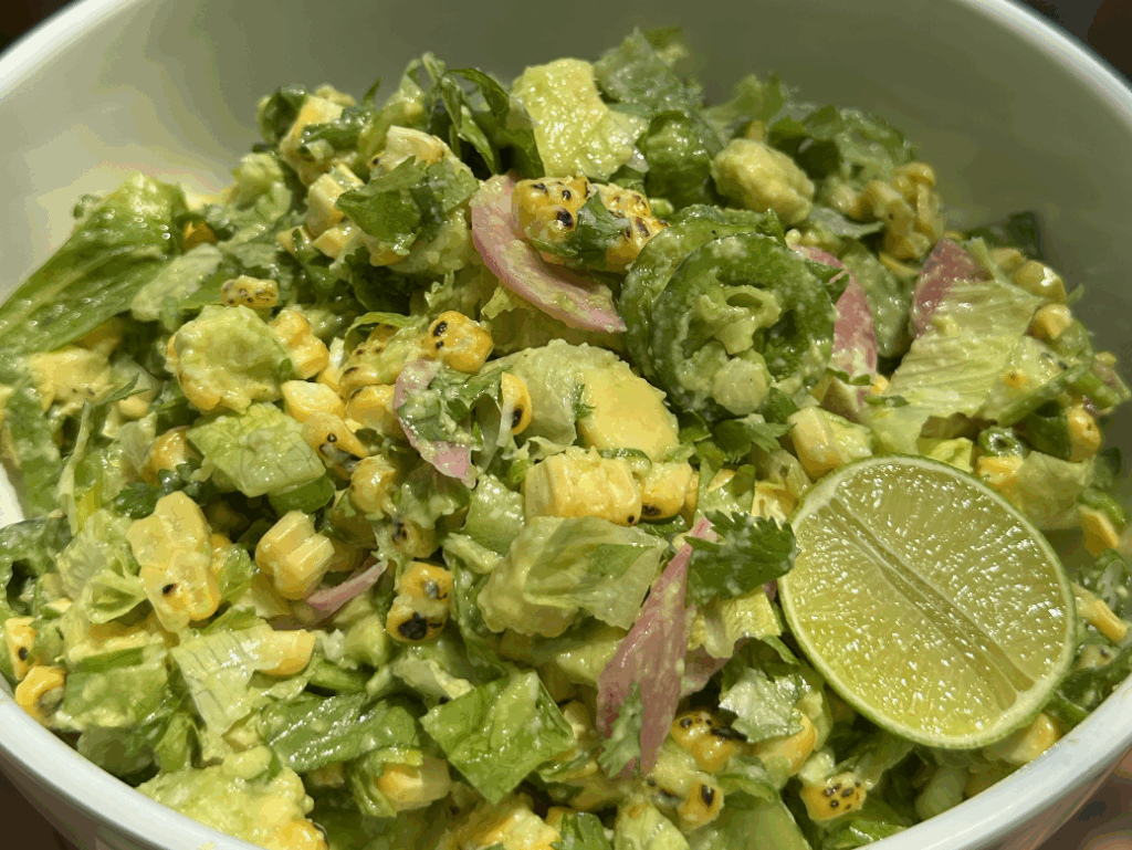 Charred Corn and Avo Salad - Australian Avocados